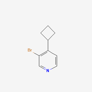 3-Bromo-4-cyclobutylpyridine