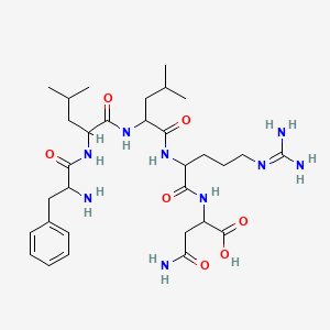 molecular formula C31H51N9O7 B15130486 H-Phe-Leu-Leu-Arg-Asn-OH 