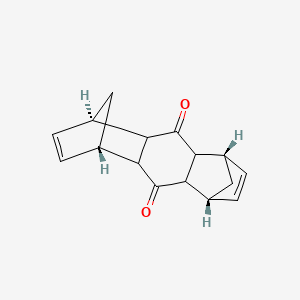molecular formula C16H16O2 B15130536 Cyclopentadiene-quinone (2 