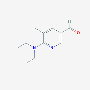 6-(Diethylamino)-5-methylnicotinaldehyde