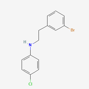 N-(3-Bromophenethyl)-4-chloroaniline