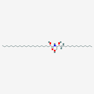 molecular formula C42H83NO4 B1513117 N-(2'-(S)-hydroxylignoceroyl)-D-erythro-sphingosine CAS No. 112317-53-0