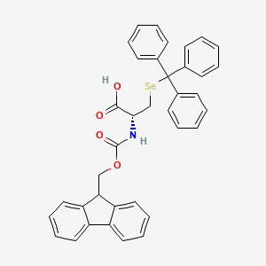 molecular formula C37H31NO4Se B15131176 Fmoc-Sec(Trt)-OH 