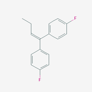 molecular formula C16H14F2 B151315 1,1-Bis(4-fluorophenyl)-1-butene CAS No. 128104-20-1