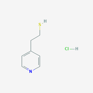 molecular formula C7H10ClNS B015132 4-吡啶乙硫醇盐酸盐 CAS No. 6298-11-9