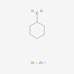 molecular formula C7H13BrZn B151323 (环己基)甲基溴化锌 CAS No. 135579-86-1