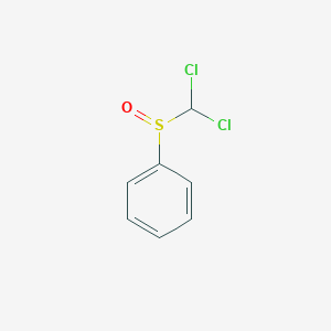 molecular formula C7H6Cl2OS B15132862 alpha-Dichloromethyl phenylsulfoxide 