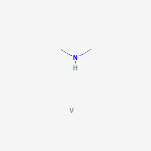 molecular formula C2H7NV B15133886 Methanamine, N-methyl-, vanadium(4+) salt (9CI) 