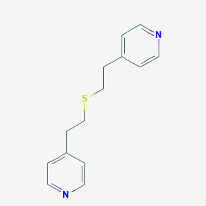 molecular formula C14H16N2S B015134 二-[2-(4-吡啶基)乙基]硫醚 CAS No. 96985-43-2