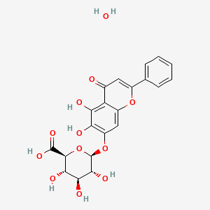 molecular formula C21H18O11 B1513443 Baicalin CAS No. 206752-33-2