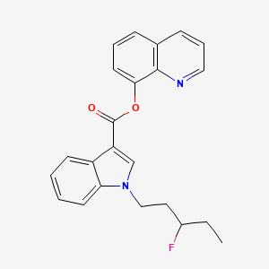 molecular formula C23H21FN2O2 B15134491 5-Fluoro PB-22 N-(3-fluoropentyl) isomer 