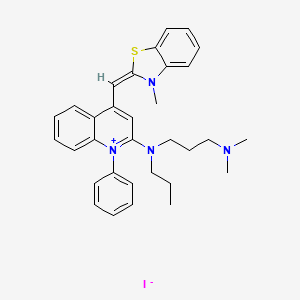 molecular formula C32H37IN4S B15134521 Dye 937 