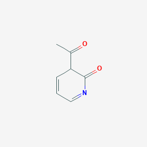 molecular formula C7H7NO2 B15134791 3-acetyl-3H-pyridin-2-one 