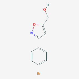 (3-(4-Bromophenyl)isoxazol-5-yl)methanol