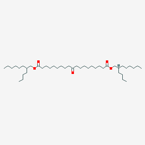 molecular formula C43H82O5 B15134891 Bis(2-butyloctyl) 10-oxononadecanedioate 