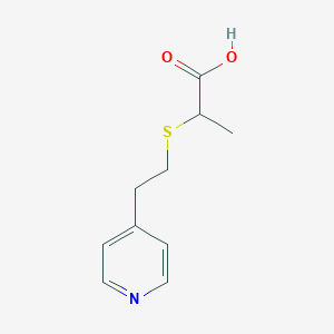 molecular formula C10H13NO2S B015135 S-[2-(4-吡啶基)乙基]硫代乳酸 CAS No. 887407-43-4