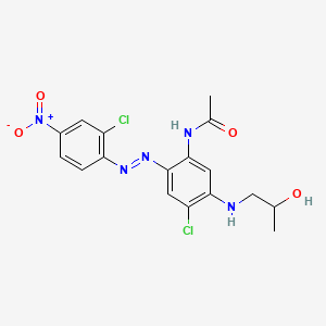 molecular formula C17H17Cl2N5O4 B15135118 Disperse red 324 CAS No. 71617-28-2