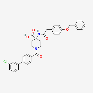 molecular formula C34H31ClN2O5 B15135287 YL-365 