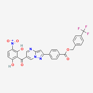 molecular formula C28H17F3N4O7 B15135484 DDO-2728 
