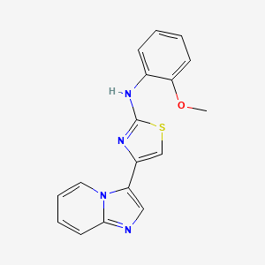 molecular formula C17H14N4OS B15135500 Pkm2-IN-6 