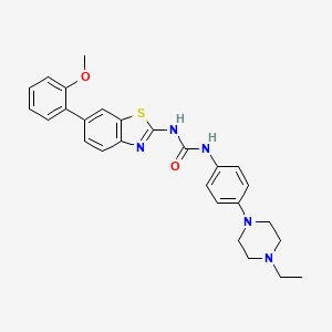 molecular formula C27H29N5O2S B15135590 AK-HW-90 
