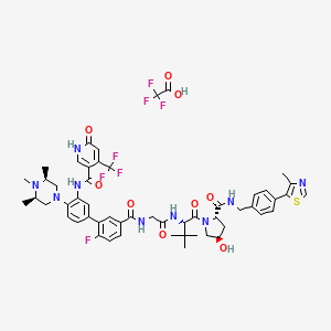 molecular formula C53H58F7N9O9S B15135891 XF056-132 