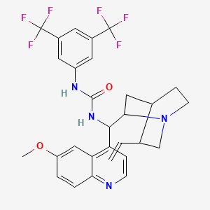 molecular formula C29H28F6N4O2 B1513598 N-[35-Bis(trifluoromethyl)phenyl]-N'-[(8alpha9S)-6'-methoxycinchonan-9-yl]urea 