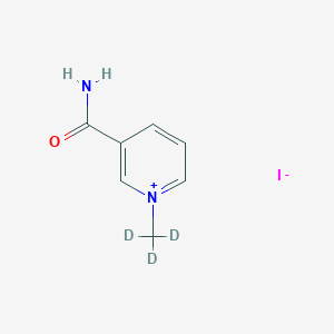 molecular formula C7H9IN2O B15135991 1-Methylnicotinamide-d3 Iodide 