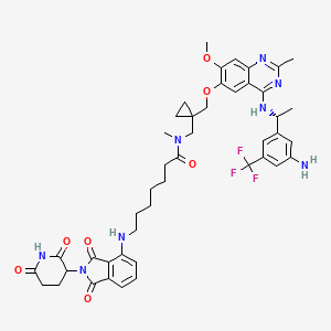 molecular formula C45H51F3N8O7 B15136040 PROTAC SOS1 degrader-5 