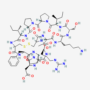 molecular formula C67H104N18O18S2 B15136060 SFTI-1 