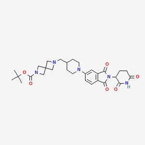 molecular formula C29H37N5O6 B15136157 E3 Ligase Ligand-linker Conjugate 5 