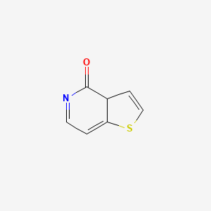 molecular formula C7H5NOS B15136173 3aH-thieno[3,2-c]pyridin-4-one 