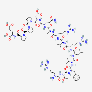 molecular formula C79H129N25O22 B15136296 Tapderimotide 