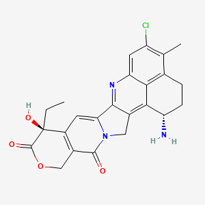 molecular formula C24H22ClN3O4 B15136505 (5-Cl)-Exatecan 