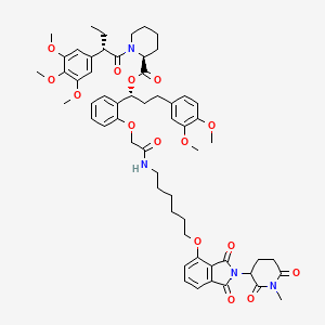 molecular formula C58H70N4O15 B15136603 dTAG-13-NEG 