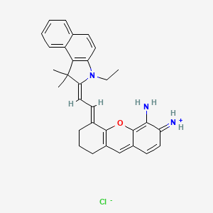 molecular formula C31H32ClN3O B15136774 Nfl-NH2 