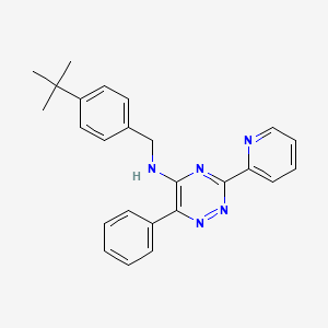 molecular formula C25H25N5 B15136817 ML228 analog 