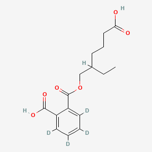 molecular formula C16H20O6 B15136994 Mono(5-carboxy-2-ethylpentyl) phthalate-d4 