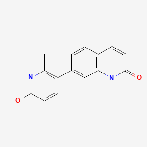 molecular formula C18H18N2O2 B15136999 Brd7-IN-3 