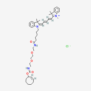 molecular formula C47H65ClN4O5 B15137035 Cy5-PEG2-TCO 