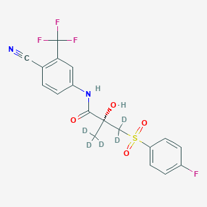 molecular formula C18H14F4N2O4S B15137100 Bicalutamide-d5 