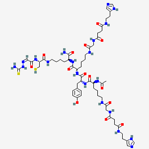 molecular formula C57H86N20O14S2 B15137161 IMP 243 
