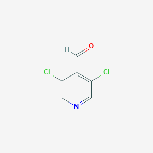 molecular formula C6H3Cl2NO B151372 3,5-Dichloroisonicotinaldehyde CAS No. 136590-83-5