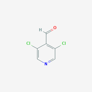 molecular formula C6H3Cl2NO B151372 3,5-二氯-4-吡啶甲醛 CAS No. 136590-83-5