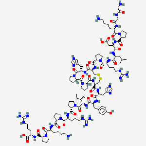 molecular formula C112H175N37O26S2 B15137267 Waglerin-1 