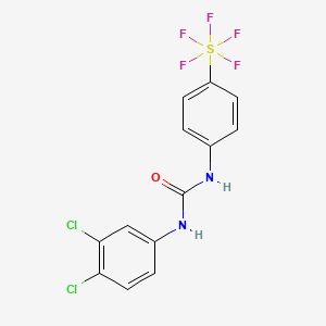 molecular formula C13H9Cl2F5N2OS B15137286 EBP-59 