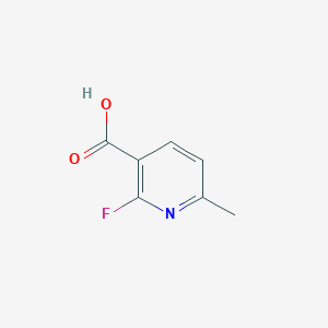 molecular formula C7H6FNO2 B1513740 2-Fluoro-6-methylnicotinic acid 