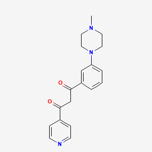 molecular formula C19H21N3O2 B15137467 Lysyl hydroxylase 2-IN-2 
