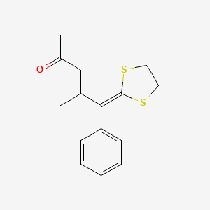molecular formula C15H18OS2 B15137495 TRPV2-selective blocker 1 