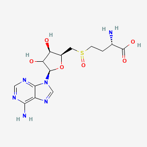 molecular formula C14H20N6O6S B15137630 S-adenosylhomocysteine sulfoxide 